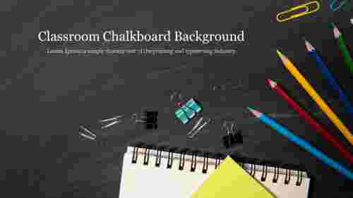 Classroom Chalkboard Background